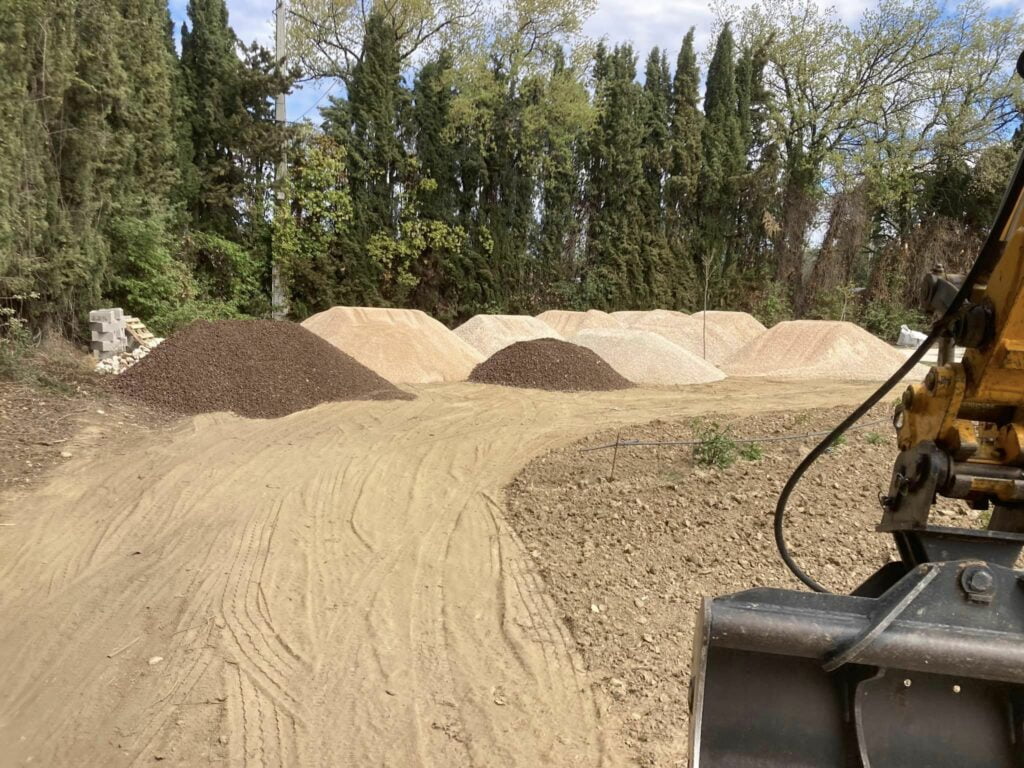 Livraison de terre à Bouleternère